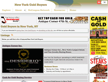 Tablet Screenshot of newyorkgoldbuyer.com